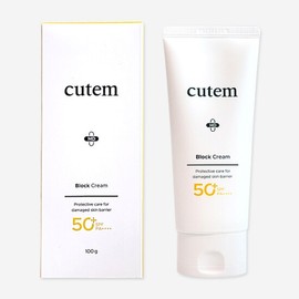 Q-TEM Block Cream MD Cream 100g / 큐템 블록크림 MD 크림 100g