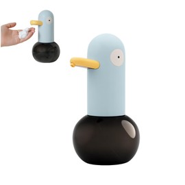 Automatic Soap Dispenser, Cute Duck Soap Dispenser, Rechargeable Touchless Hand Soap Dispenser with Sensor for Bathroom Kitchen, Funny Foaming Soap Dispenser (Type 1)