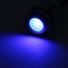 uxcell Signal Indicator Lights AC/DC 12V-24V 8mm Panel Mount Blue