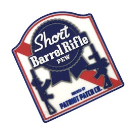 Patriot Patch Co - Beer Inspired Shooting Patches (Short Barrel Rifle Pew)