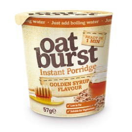Oatburst Golden Syrup Instant Porridge Pots, 57g (Pack of 8)