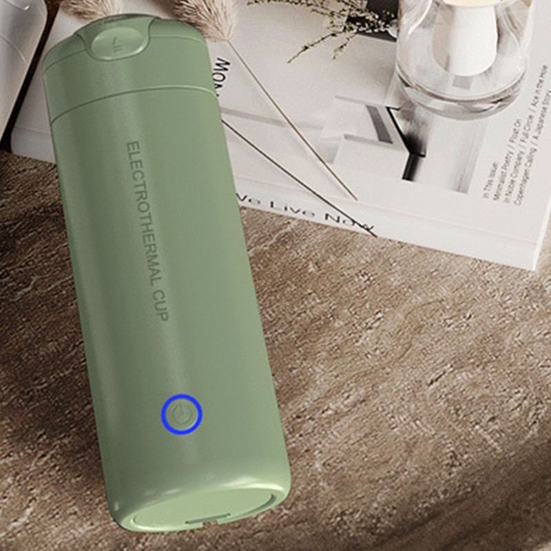 Portable Electric Heating Water Cup Travel Automatic Heating Cup Mini