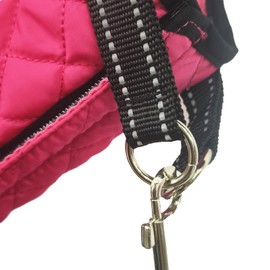Dog Lift Harness for Small Dogs Full Body Support Sling for Back Legs, Pet Rehabilitation Lifts Vest Adjustable Straps for Small Dogs Hind Leg, Dog Carrier for Senior Dogs Joint Injuries,Walk Pink XL