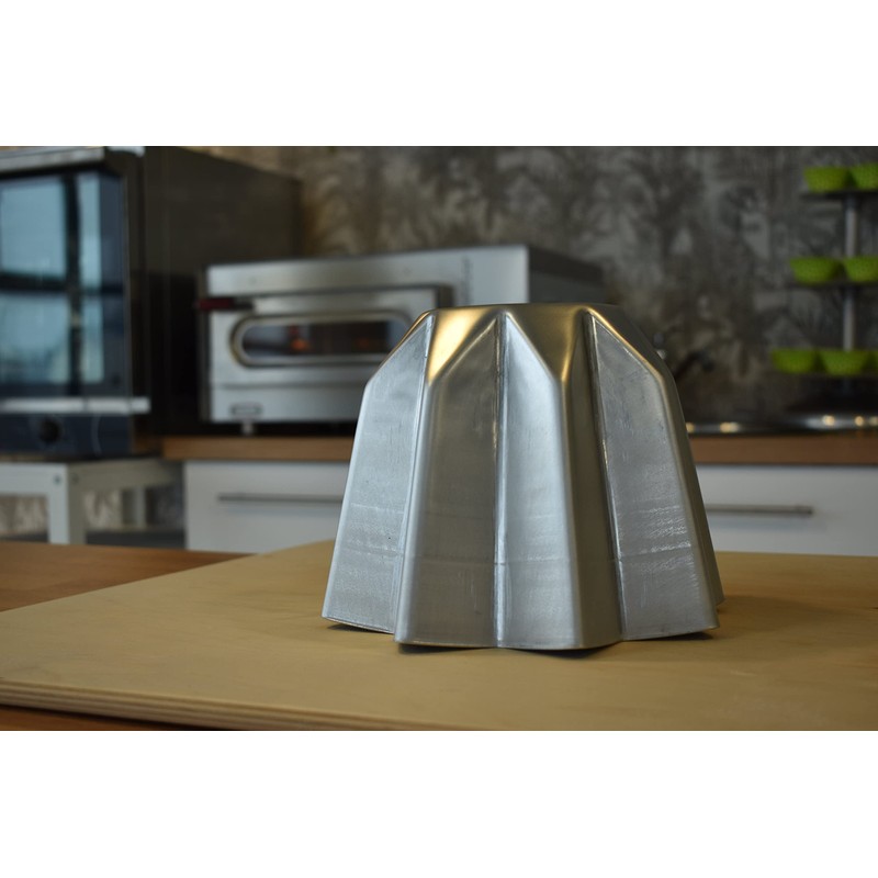 Erretre SRL Pandoro Teflonate Non-Stick Mould 100 g Professional Aluminium
