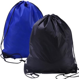 2PSC Drawstring Bag Gym Drawstring Backpack Small Gym Bags Backpack for Men Draw String Back Bag Sport Basketball Wrestling Bag Waterproof String Bag Soccer Workout Swim Gymnastics Beach Mesh Bag