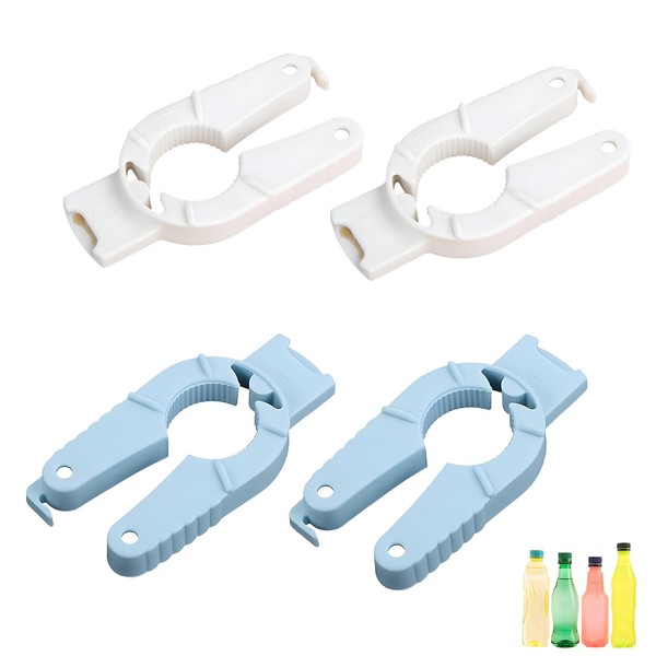 Pack of 4 3-in-1 Bottle Opener for Seniors Screw Cap