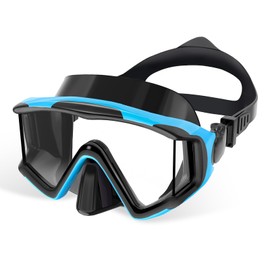 Keary Kids Swim Goggles with Nose Cover 3-Window Swimming Goggles for 4-16 6-14 8-12 3-5 4-7 Years Old Underwater Swim Mask for Toddler Boys Girls Youth Child Water Pool Goggle Anti-Fog Clear Glasses