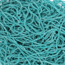 Smarty Stop Licorice Laces Gummy Candy (Blue Raspberry, 2 Pound (Pack of 1))