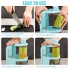 Badelite Vegetable Spiralizer 4-IN-1 Rotating Blade Veggie Spiralizer Zucchini Noodle