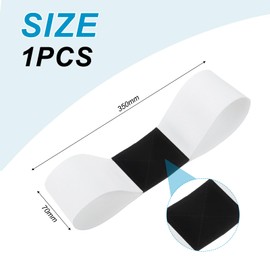 QUARKZMAN Golf Swing Trainer Aid, Swing Wrist Swing Alignment Corrector Posture Corrector Belt Swing Posture Arm Corrector Golf Swing for Beginners, White