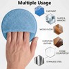 6Pcs 5-Inch Microfiber Foam Wax Applicator Pads with Finger Pocket