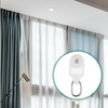 50 Pcs Curtain Track Glider Rollers Hooks Ceiling Sliding Curtain