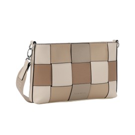 Gerry Weber - Checkers Sun Women's Shoulder Bag in Bleached Sand, Dimensions 25 x 16.5 x 4 cm, beige