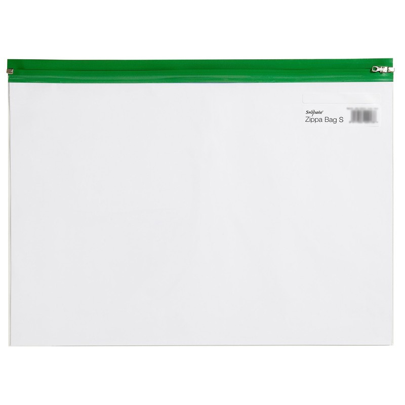 Snopake A4 Zippa-Bag ‘S’ Classic with Write-On Label [Pack of