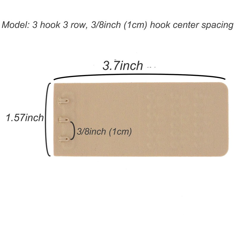 SAMGU Women's Bra Extenders 2 Hook / 3 Hook /