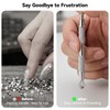 Beeutik 2 PCS Piercing Ball Grabber Tool, for Changing 14G