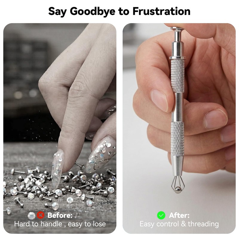 Beeutik 2 PCS Piercing Ball Grabber Tool, for Changing 14G
