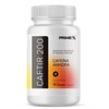 Cafeína 100 cápsulas con 200 mg de Cafeína anhidra c/u,