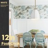 FookChak 10in Dome Pendant Light White Kitchen Island Pendant Lighting