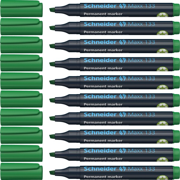 Schneider Maxx 133 Permanent Marker Pens 1 mm and 4
