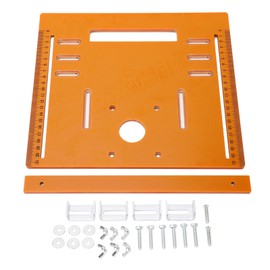 28x25cm Cutting Machine Base Plate Oblique Cut Handheld Cutter Backing Woodworking Insert Bottom Plate for 4 Inch Motor