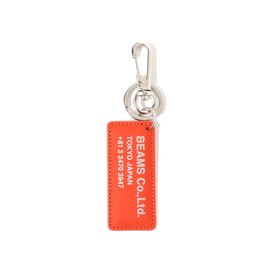 Beams Leather Reflective TAG Key Holder RED
