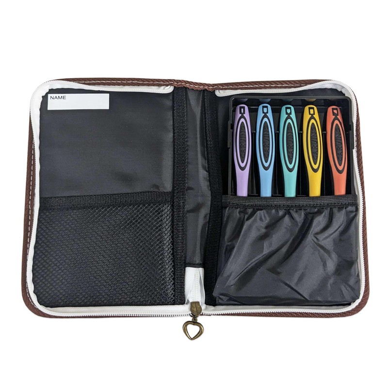 Chisel Set (Lace-up, Right-Handed, 2-Way Grip Chisel, Includes Safety Guard,