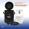 Flame King FK-GH-5LB Gas Hauler for 5LB Propane Tank-Insulated Protective