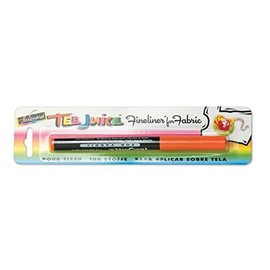 Jacquard Tee-Juice Orange Fabric Marker Fine Tip Pen