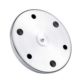 Stainless Steel Mechanical Cooking Timer for Kitchen 60 Minutes Count Down Loud Alarm Magnet Base [Kitchen Cooking] (Silver)