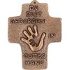 Butzon & Bercker Communion Cross "Geborgen in Gottes Hand" Bronze