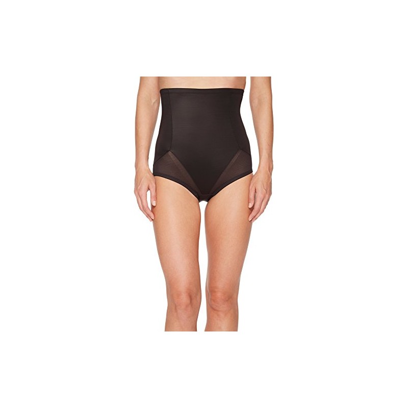 Miraclesuit Cool Choice Firm Control High-Waist Brief, L, Black
