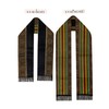 GenOne African Neck Scarf for Men, Kente Scarves Graduation Stole
