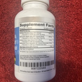 Stamiron Sea Moss Black Seed Oil Burdock Root Bladderwrack 90 Caps Exp 10/26