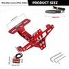 Motorcycle License Plate Holder with Left/Right Turn Light Motorcycle License
