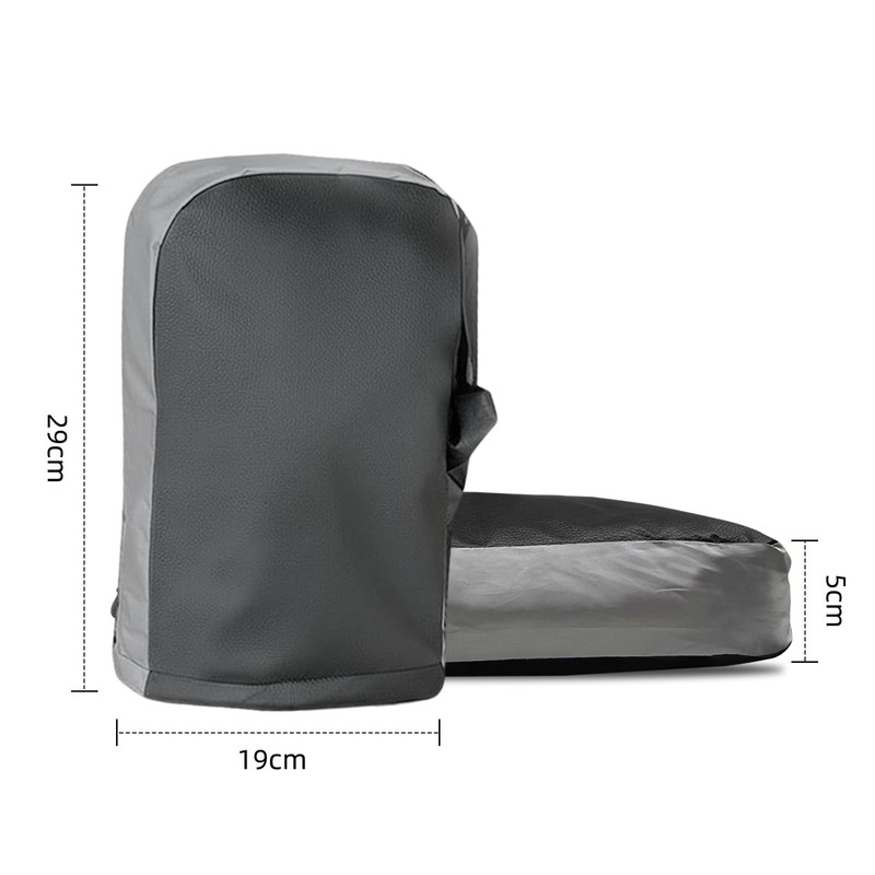 YUCHONG Motorcycle Steering Wheel Cover, Waterproof, Cold Protection, Windproof, Fleece-Lined,