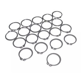 Snap ring External Retaining Snap Ring SH-087-SS Stainless Steel 0.875 in Shaft Dia. PK/20
