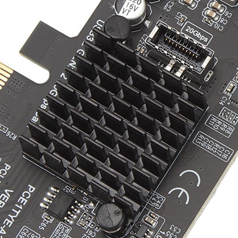 ASHATA PCIE 4X to USB 3.2 Gen 2 Expansion Card,
