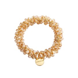 AMOR SPES Crystal Pearl Hair Tie Rope Hair Band for Women Elastic Tie Hair Scrunchies Hair Accessories Headbands (H)