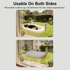 YGP Foldable Cat Window Perch with Space-Saving Fold-Down Design