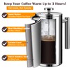 French Press Coffee Maker, Double Insulated 304 Stainless Steel Coffee