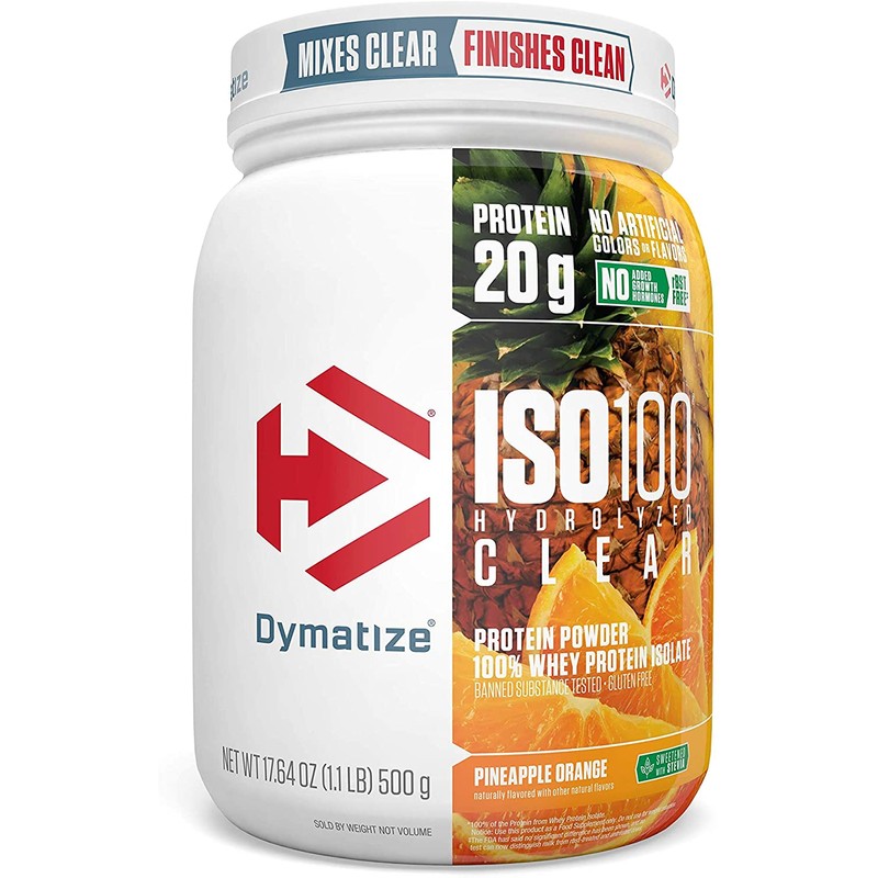 Daimatizing Daimatize ISO100 Hydrolyzed Protein Pineapple Orange Flavor 1.1 lbs