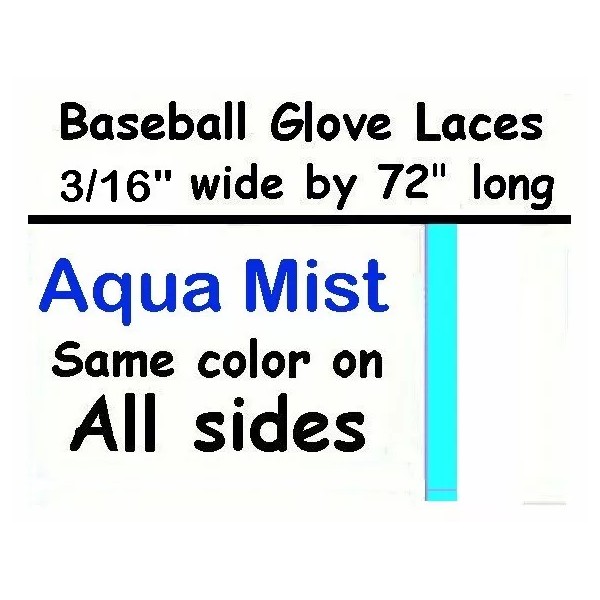 wood-n-stuff.com 4 ~ Aqua Mist ~ BASEBALL GLOVE Repair Leather