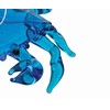 Gallerie II Blue Crab Glass Ornament Blue