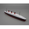 12" Prebuilt Display Model Ship (RMS Queen Mary 1ft Model)
