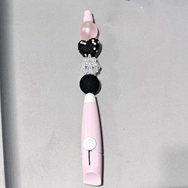 Box Cutter Beadable Pick On Live - Handheld Tool for Cutting Boxes and Packages - Color: Light pink