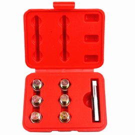 BestsQ M13 x 1.5mm Oil Drain Plug Tap Thread Repair Kit Oil Pan Screws Rethread Tool