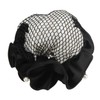 Bun Cover Chignon with Net Satin Pearl Young Look Elegant