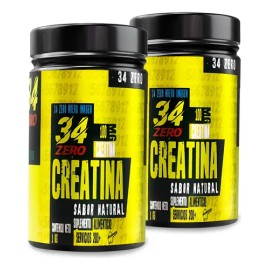 Suplemento Creatina Monohidratada 34 Zero 1 Kg Cu 2 Piezas                                                                                            