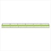 Kyoei Plastic Color Ruler, 11.8 inches (30 cm), Green (CPK-30-G)